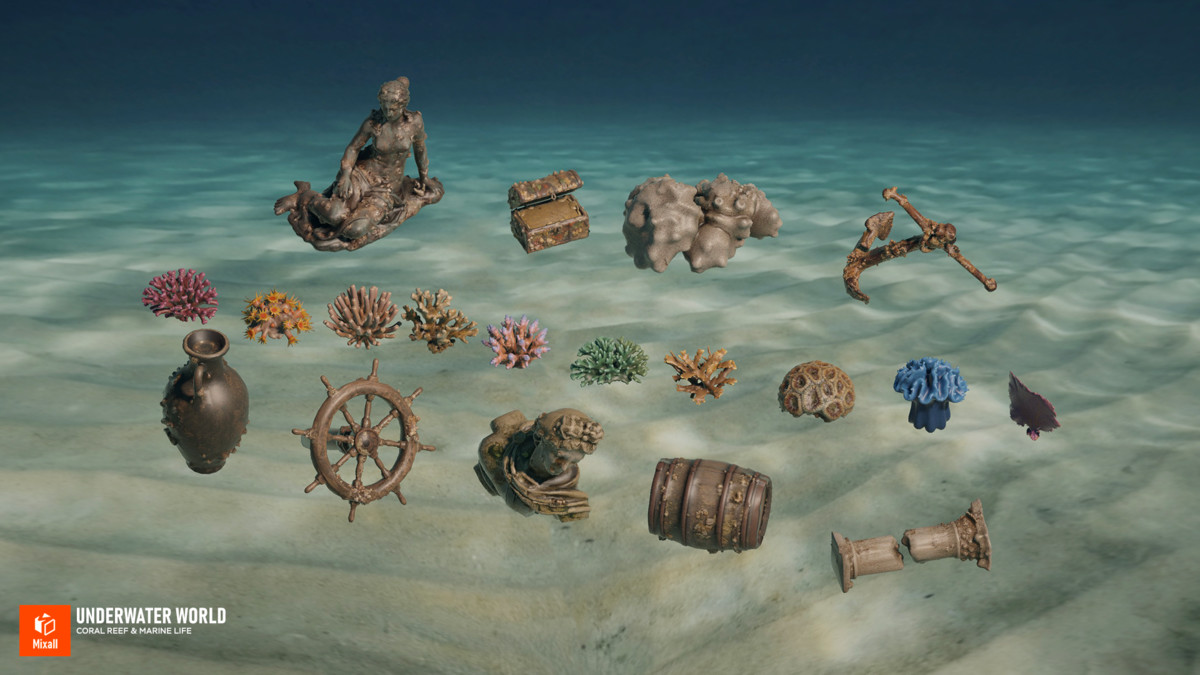 Underwater world - Coral Reef & Marine Life