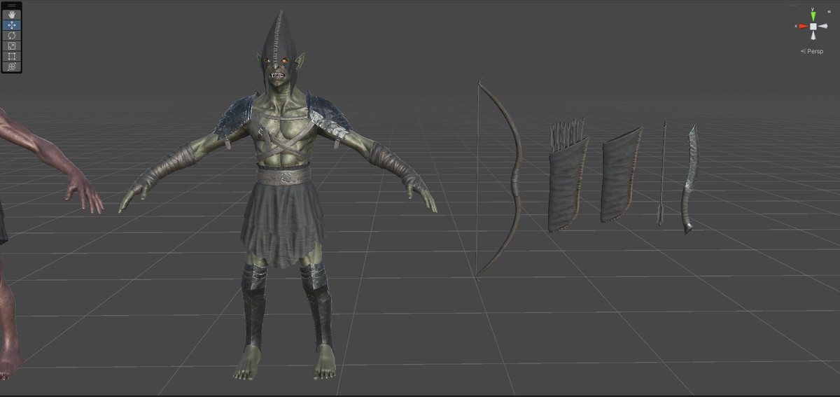 Goblin Archer Realistic