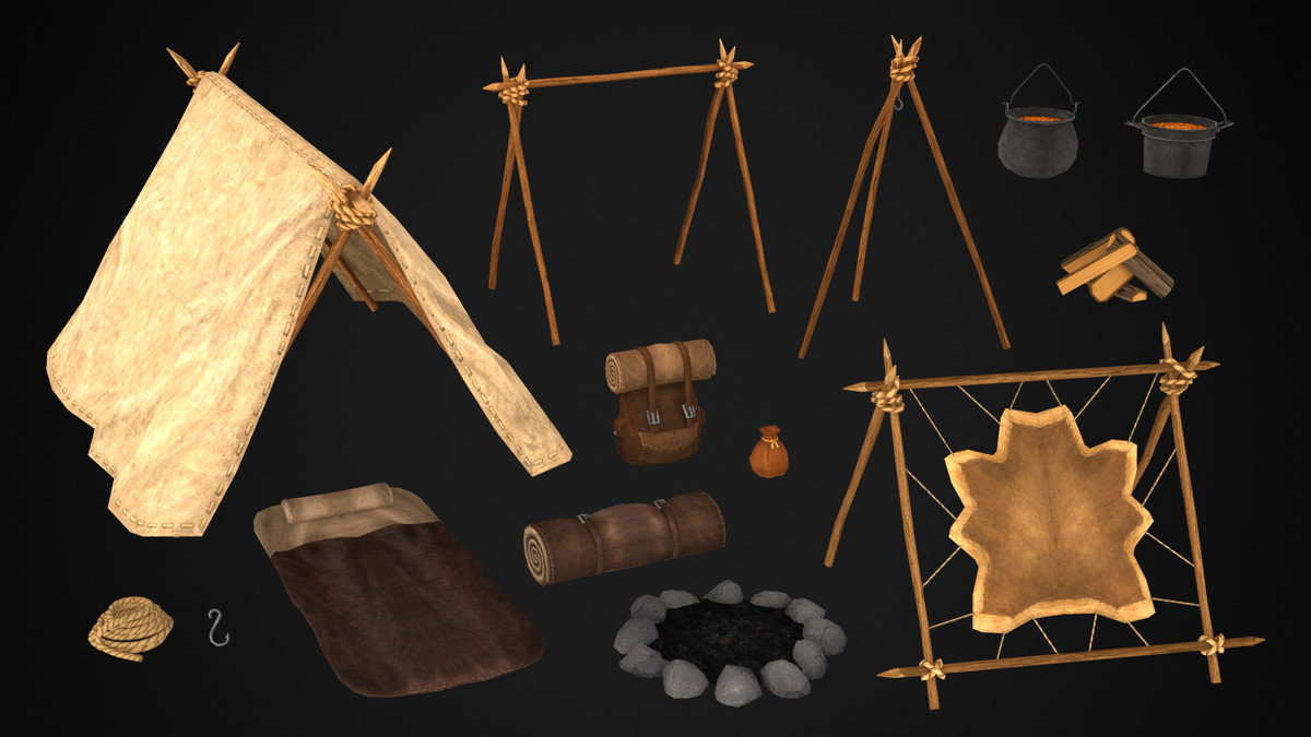 Medieval Rural Environments - Stylized Fantasy RPG Bundle