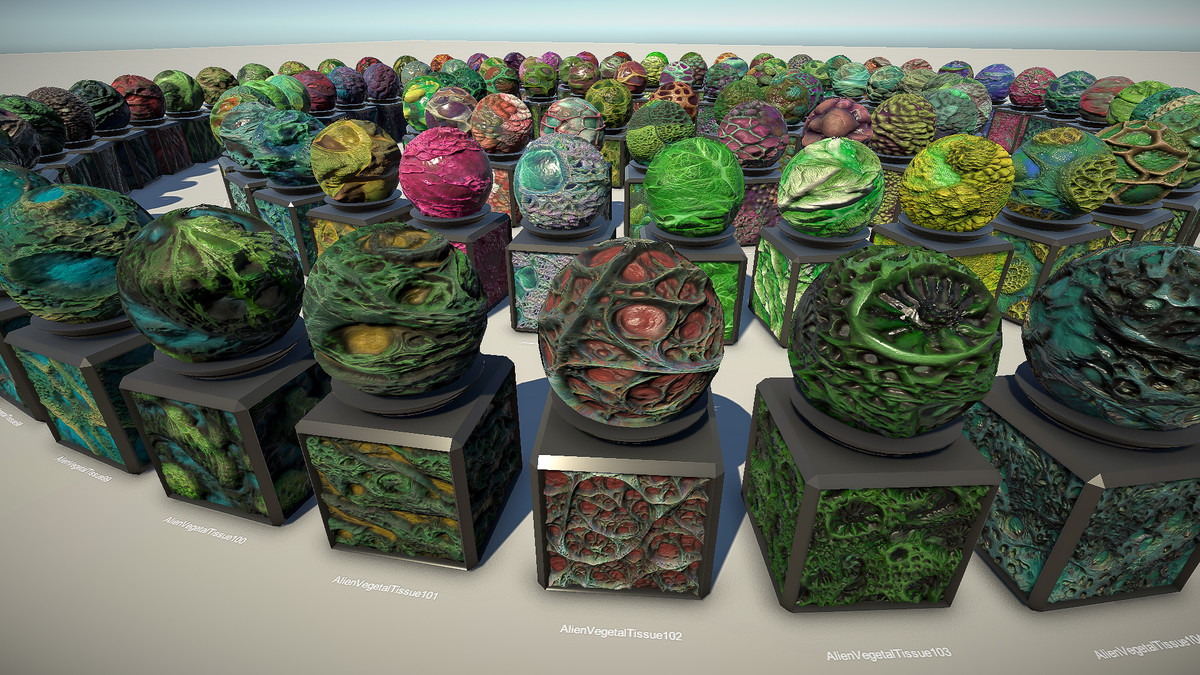 Alien Nature Materials - Vegetal Surface