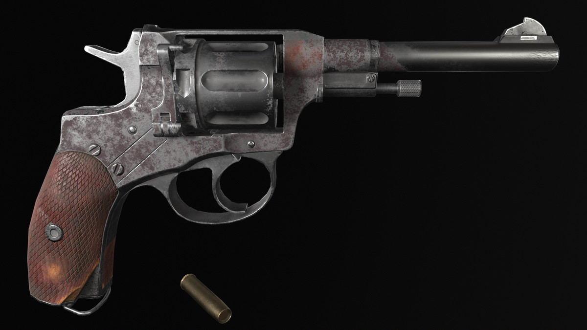 Old Military Revolver