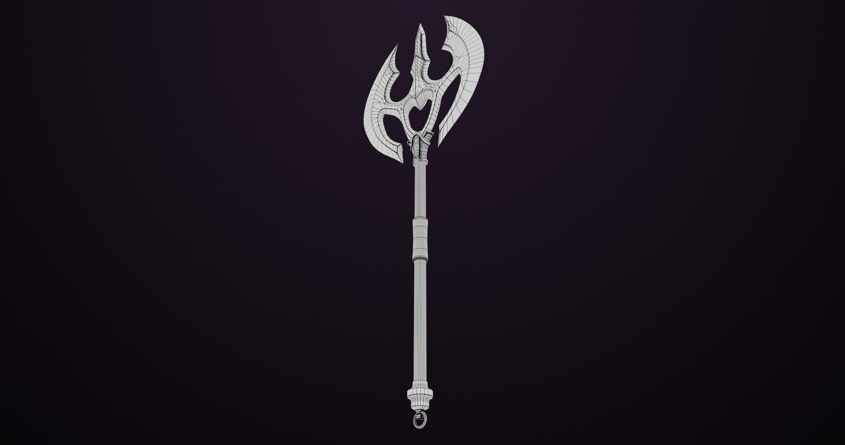 Battle Axe 06 Bronze URP HDRP Textures