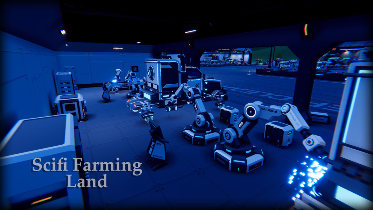 Scifi Farming Land - By Yorakeys