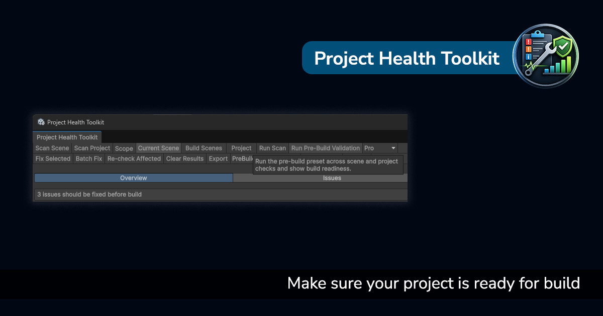 Project Health Toolkit – Scan, Understand & Fix Issues Fast