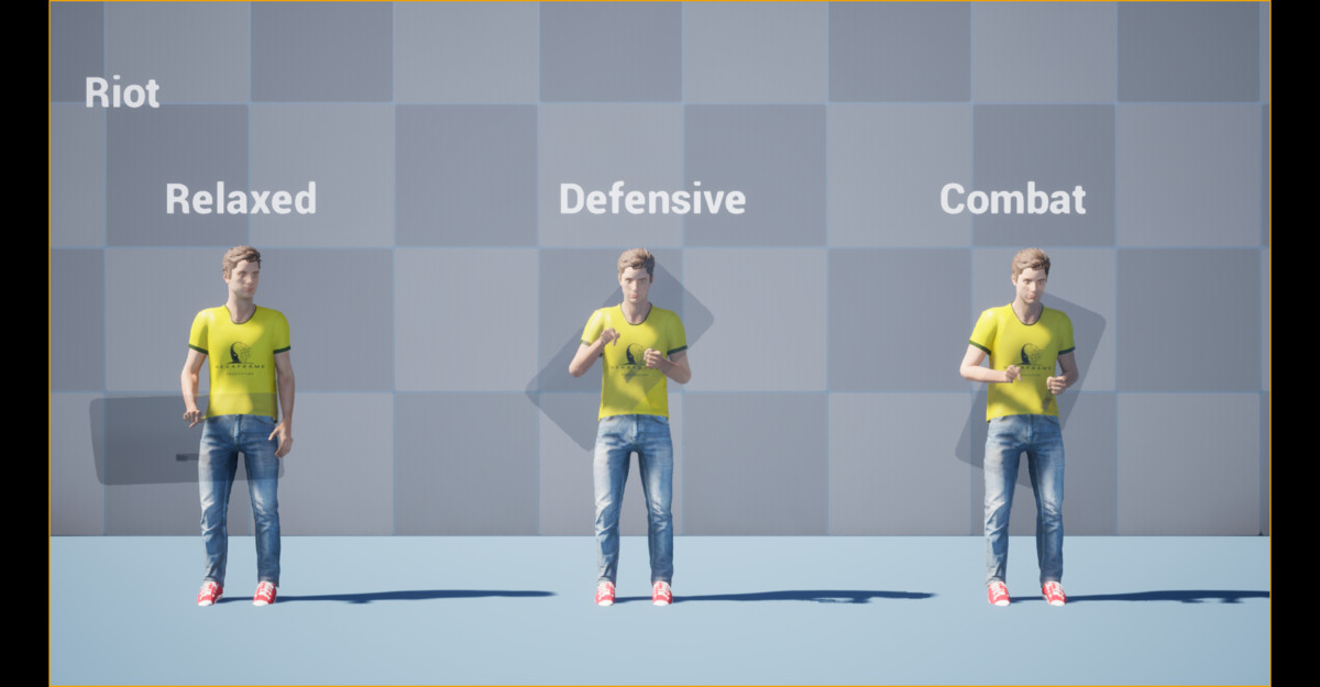Riot Control Police Animation
