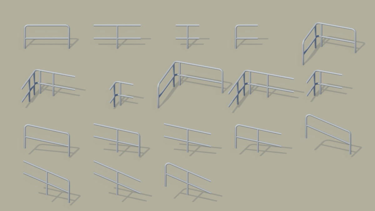 Sci-Fi Interior Modular Kit Bundle 01