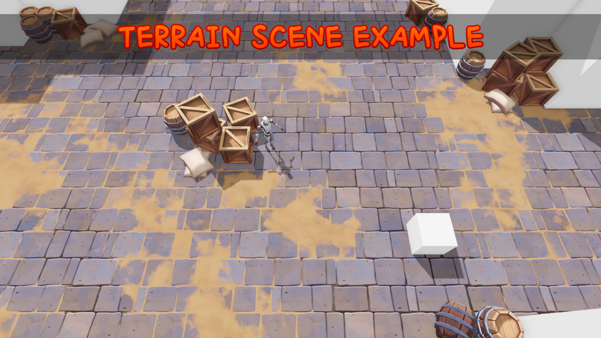 Handpainted Pavement Textures Pro | Terrain Tool | URP HDRP