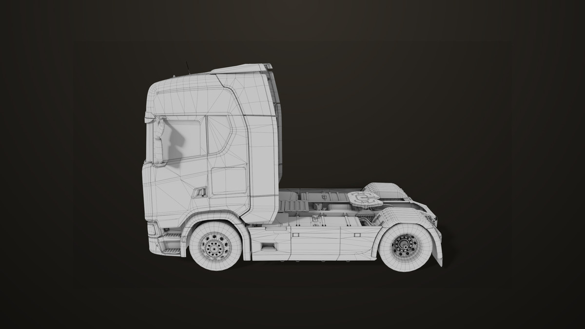 Chassis 06 Yellow URP HDRP Textures