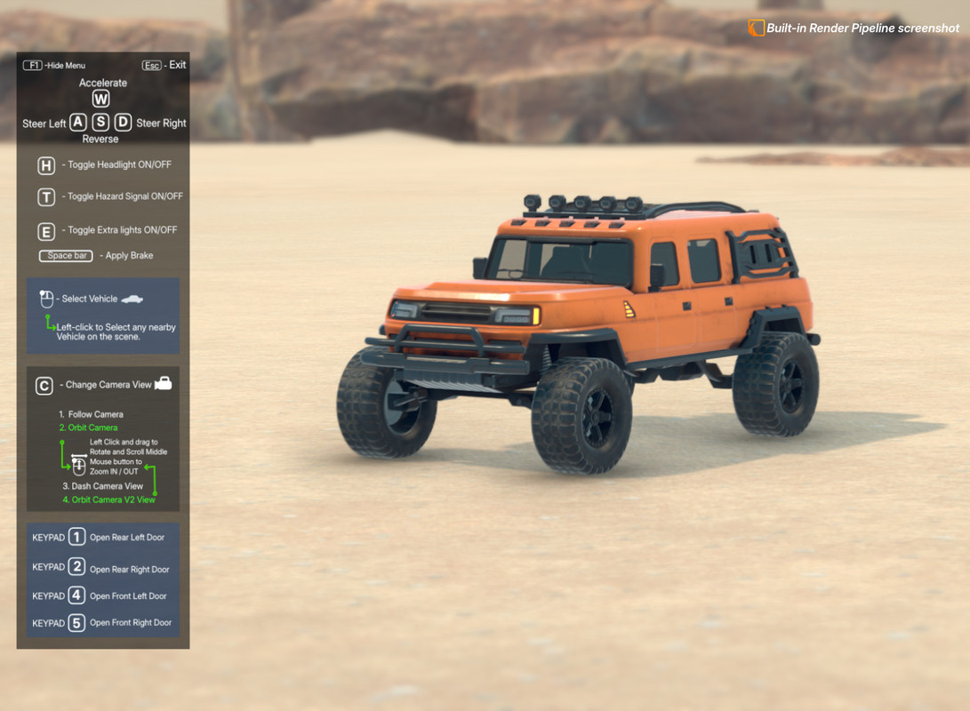 Adventure 4x4 - Heavy Duty Off-Road SUV Vehicle Physics