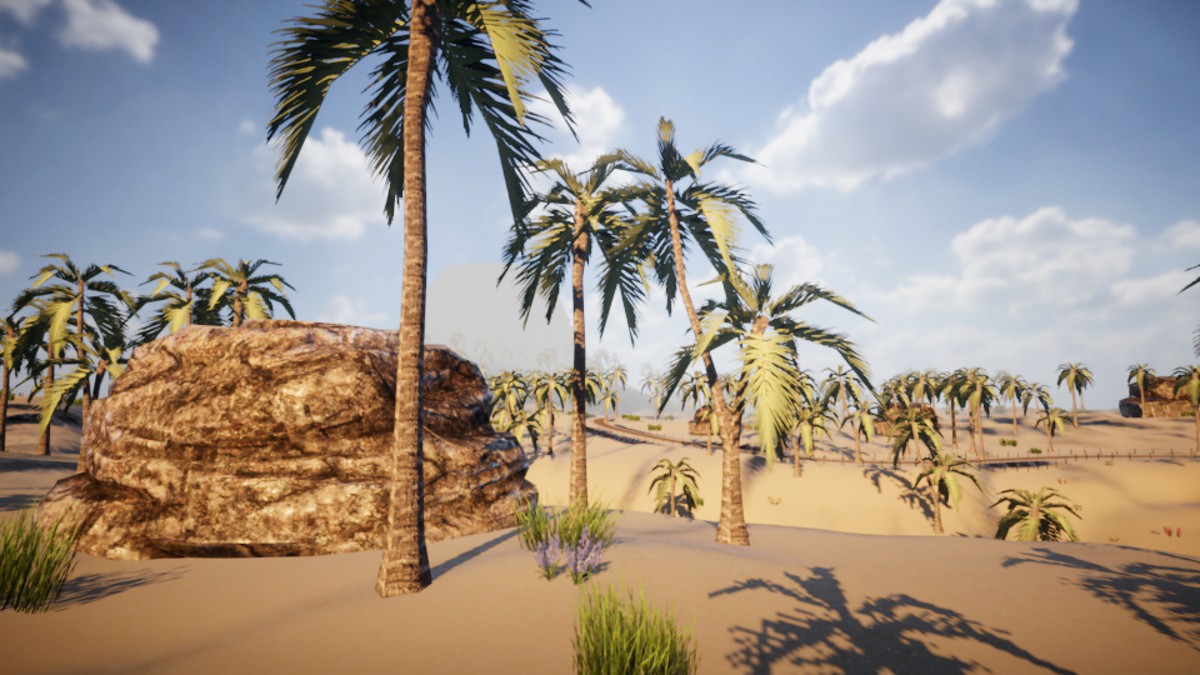 Mobile Palm Tree Bundle (for URP)