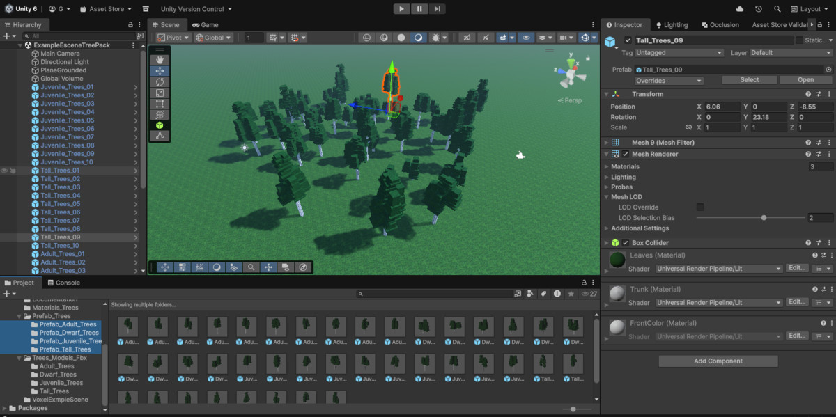 Voxel Tree Pack – Albedul