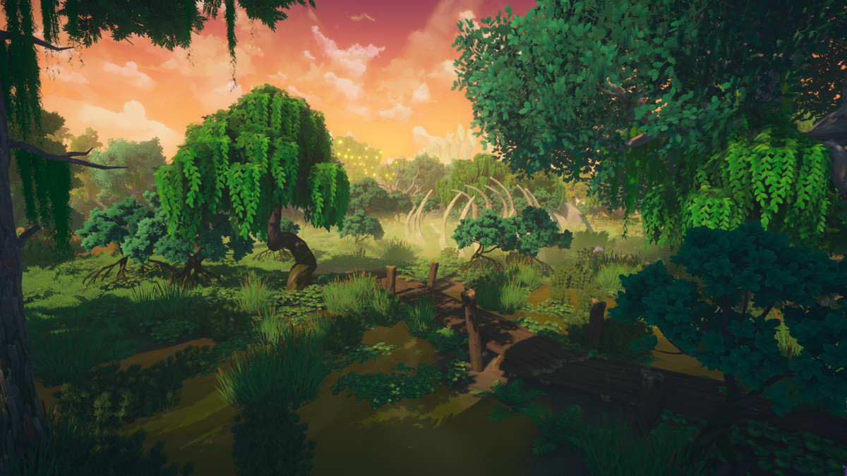 WETLANDS : Stylized Fantasy Swamp Environment