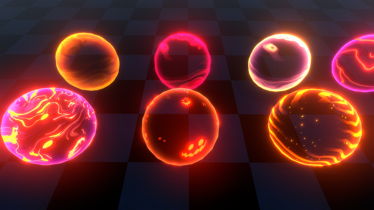Fire Hologram FX Shader Pack