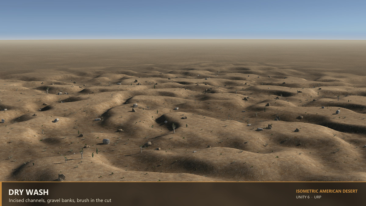 Isometric American Desert