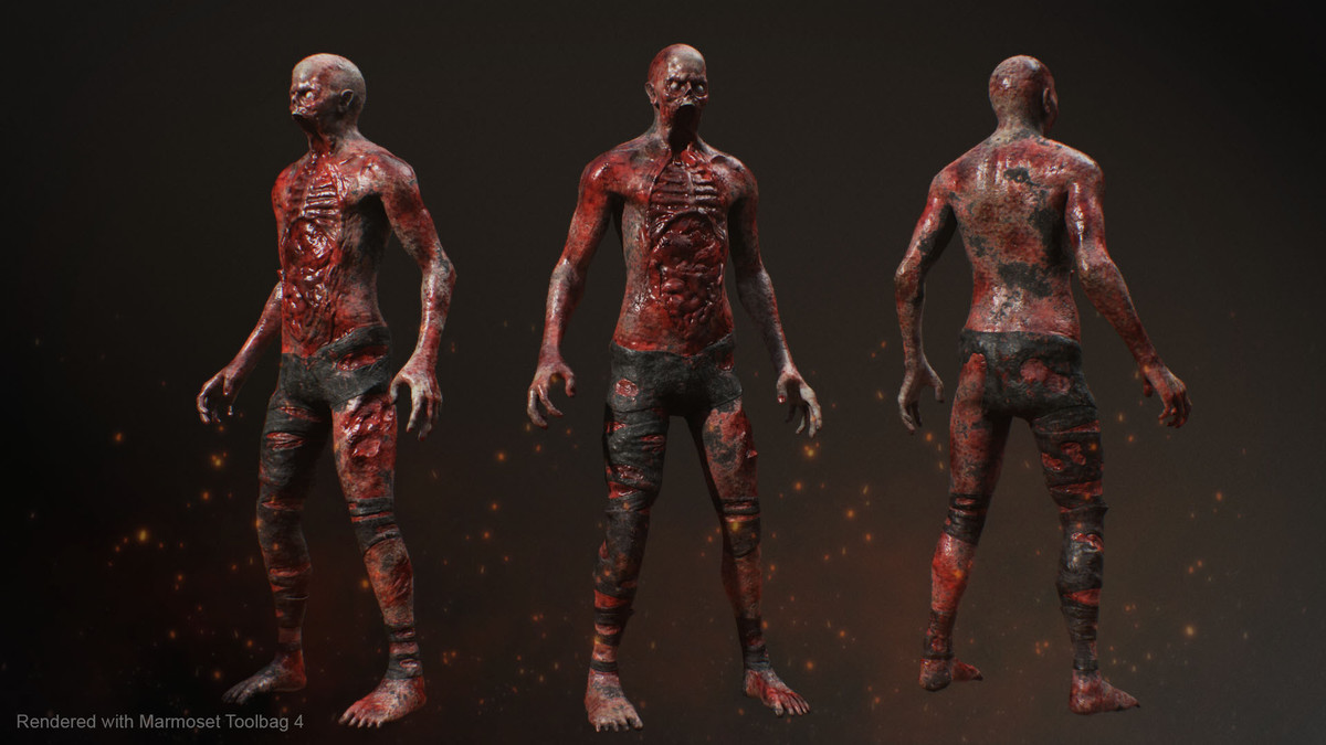 Burnt Zombie 2
