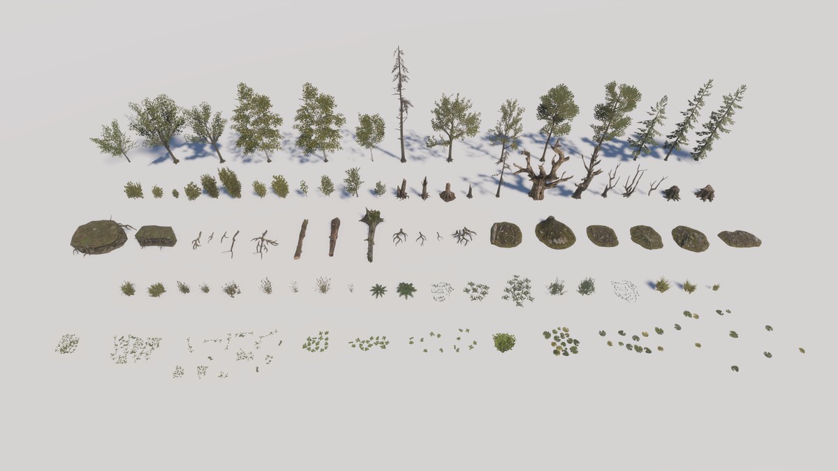 Top-Down Vegetation Pack (Mobile & PC)
