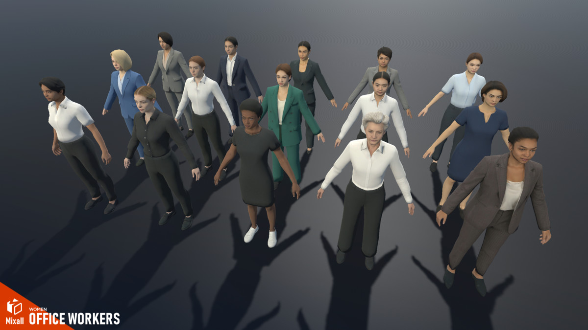 Office workers - city characters pack