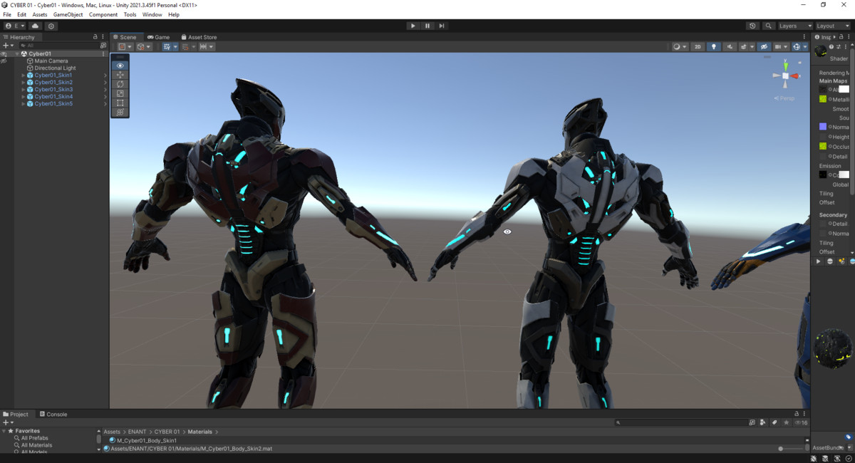 Sci-FI Cyber Robot 01