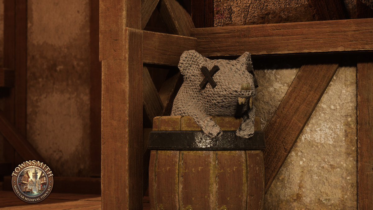 Townsmith: Modular Medieval Town (Medieval Town, Modular Fantasy Town, Town)