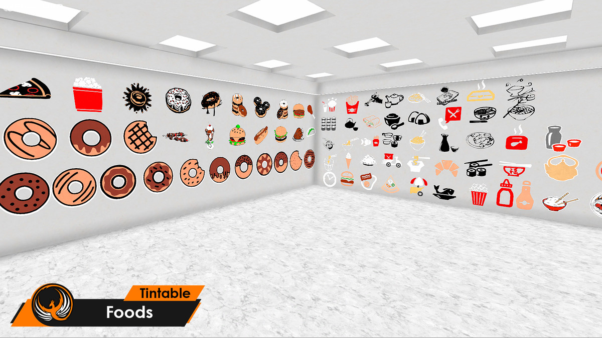 P3D: Mega Decal Textures (3500+ for Walls, Cars, and Level Design)