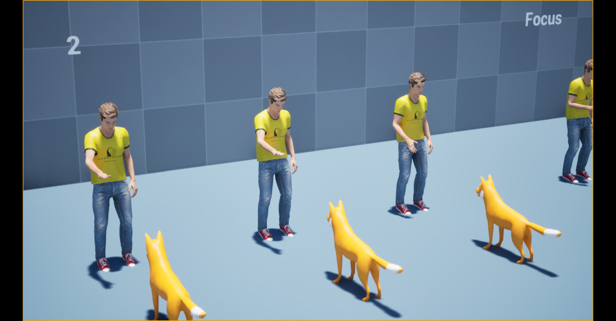 Dog Command Animation