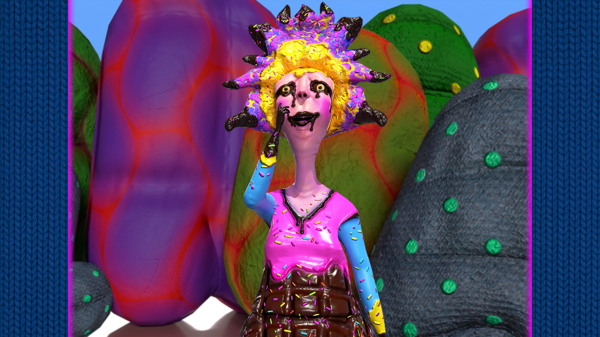 Cartoon Stylized Character - Chocolatta