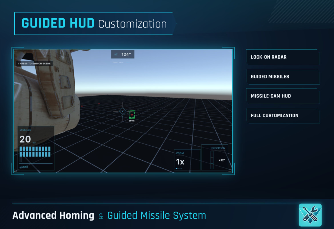 Advanced Homing & Guided Missile System