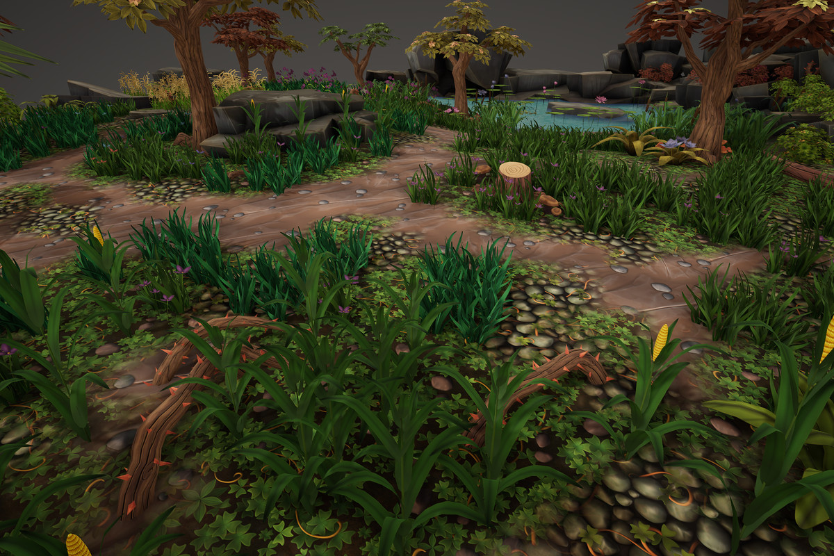 Stylized Fantasy Vegetation 9