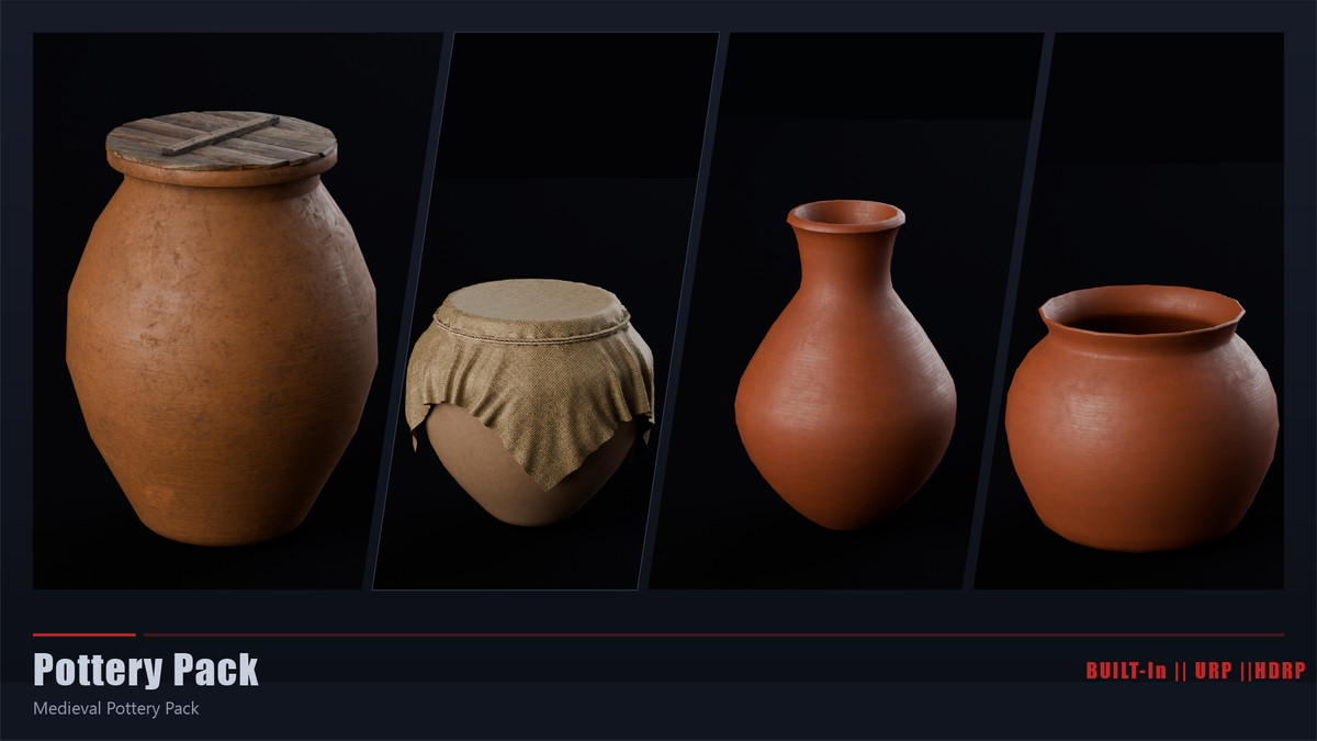 Medieval Pottery Pack