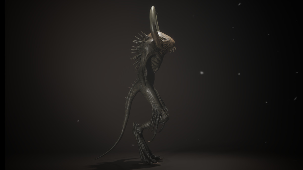 Crescent Horn Horror - Humanoid Creature 3