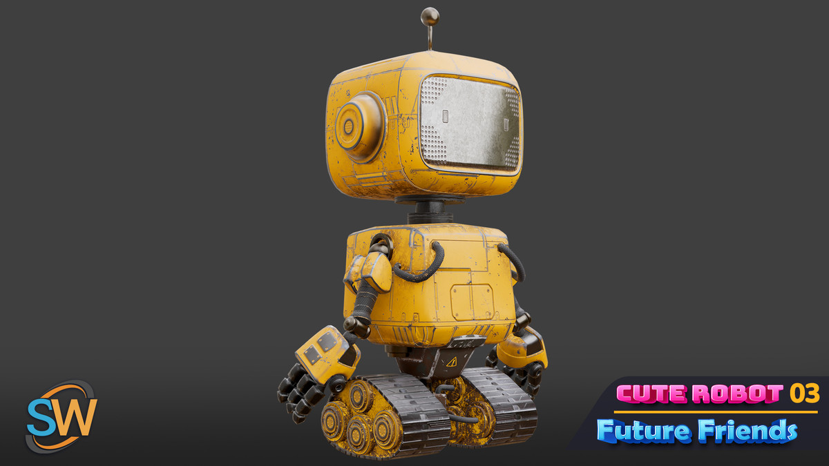 Cute Robot 03 - Future Friends