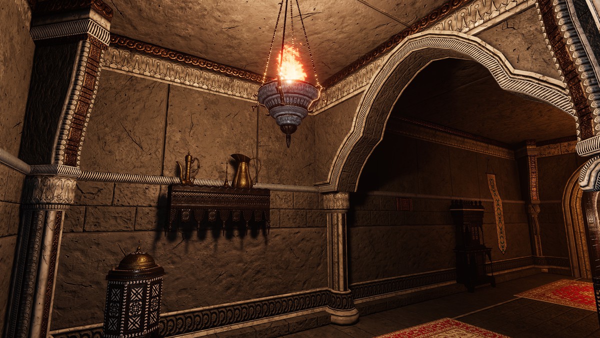 Modular Temple Interior