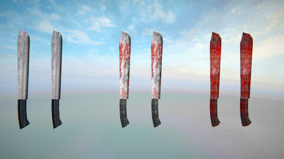 PSX Retro Horror Mega Melee Weapons Bundle Asset Package