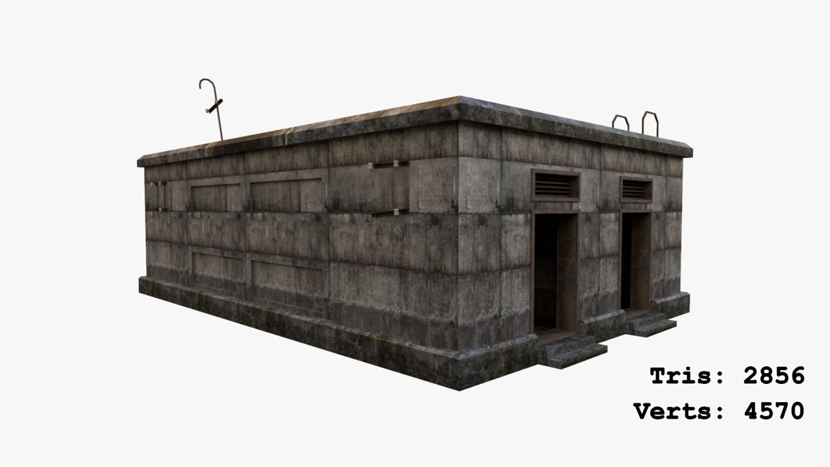 Abandoned Apocalyptic Buildings Mega Pack