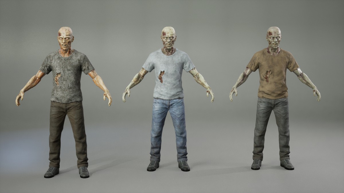 Zombie man