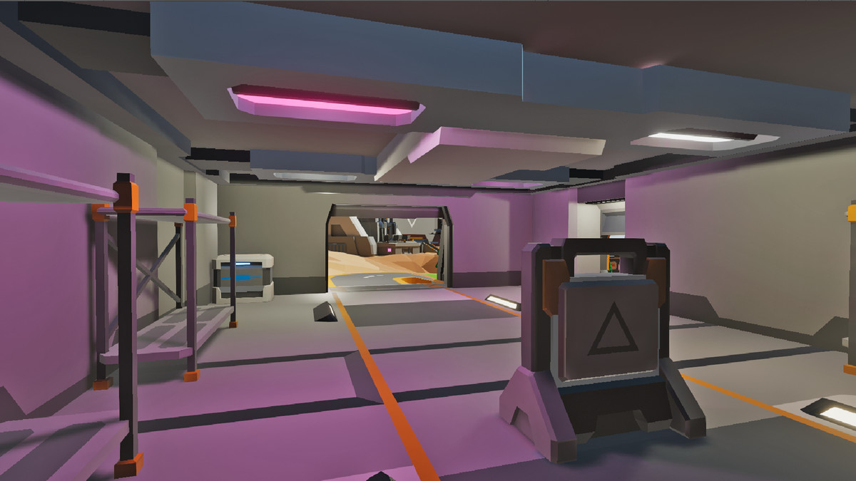 LowPoly Sci-Fi Battle Arena