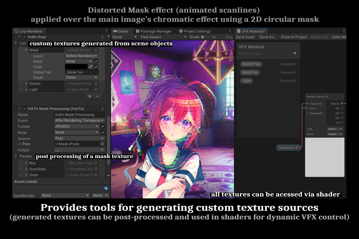 VolFx - VFX Toolkit (Post Processing, Timeline Tracks, Shaders, Tools)