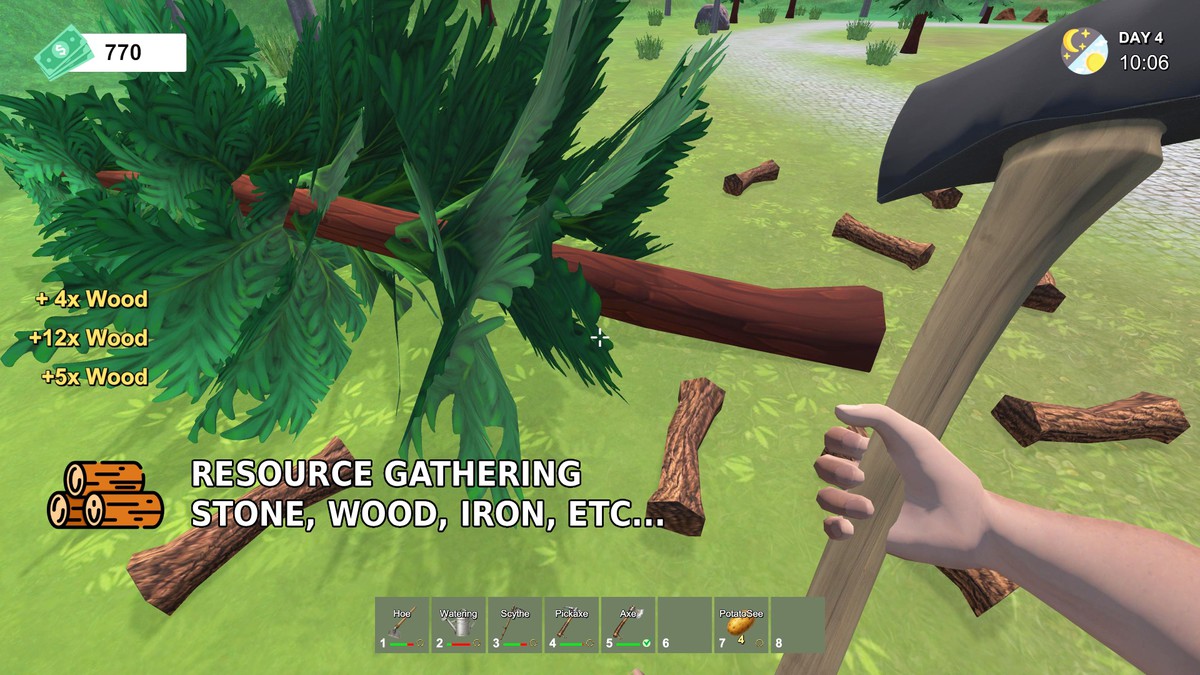 Ultimate Farming, Harvesting and Crop Game System – PC & Mobile Ready