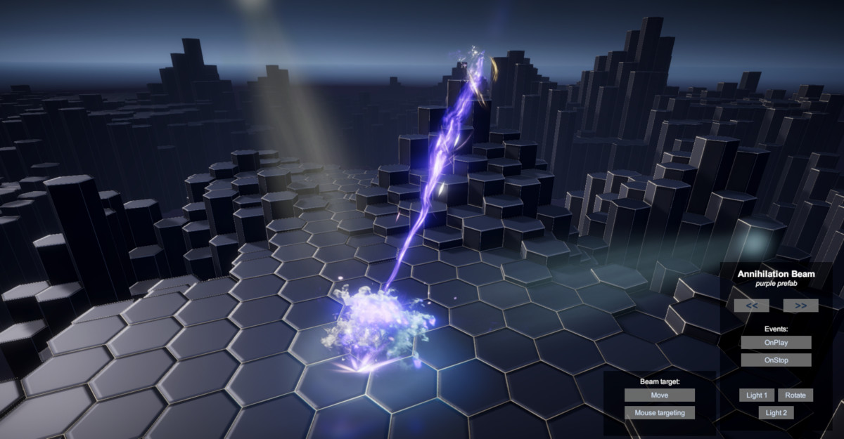 UNI VFX 6D: Beams & Energy for Visual Effect Graph