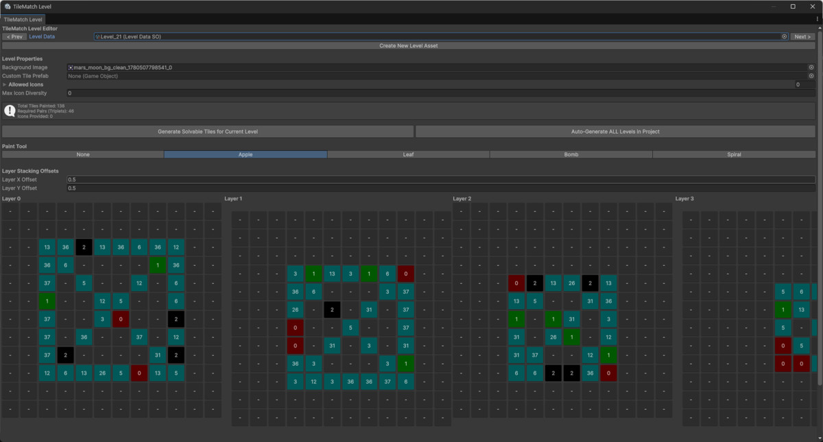 Tile Match - 2D Complete Template