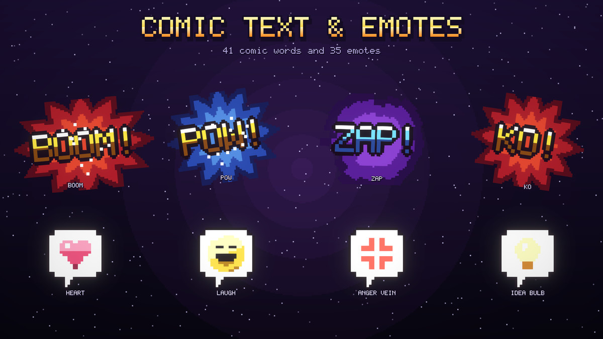 Pixel VFX Mega Pack — 1000 Pixel Art Effects