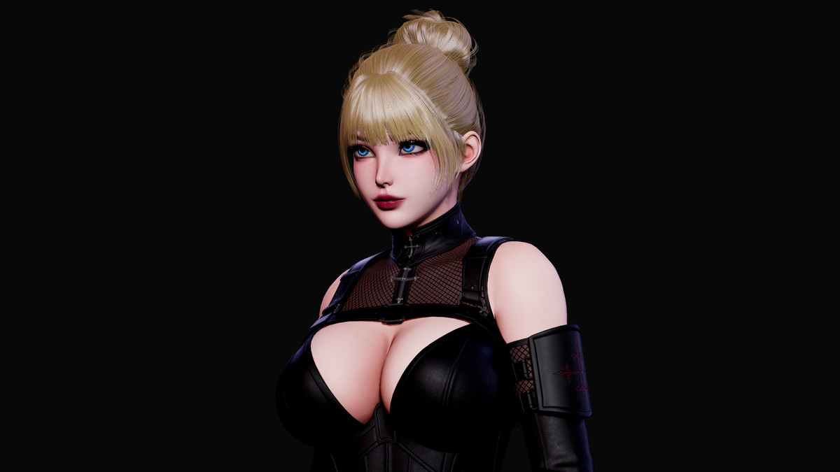 Celestia Black Ops Seraph - Tactical Female Character