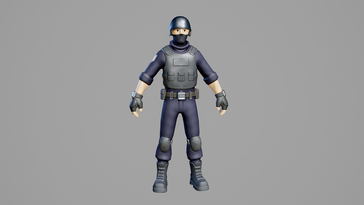 Police rifleman