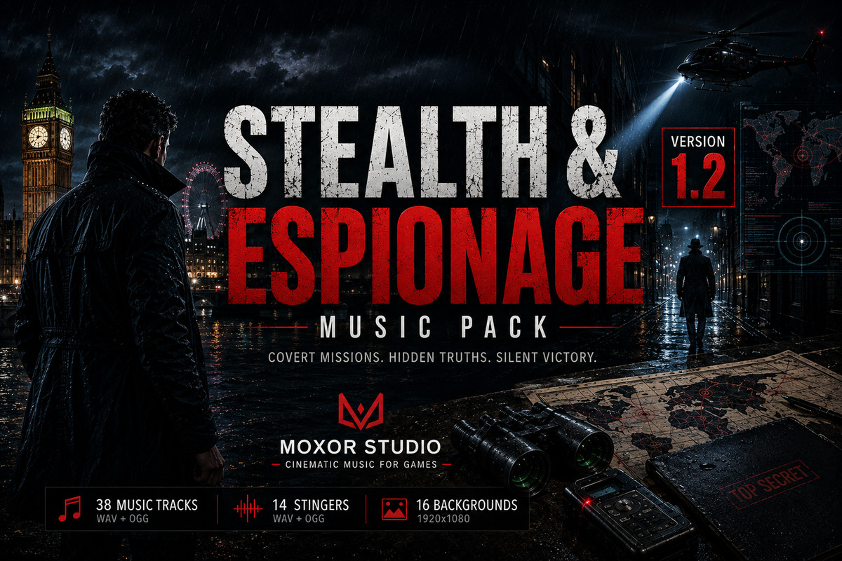 Stealth & Espionage Music Pack