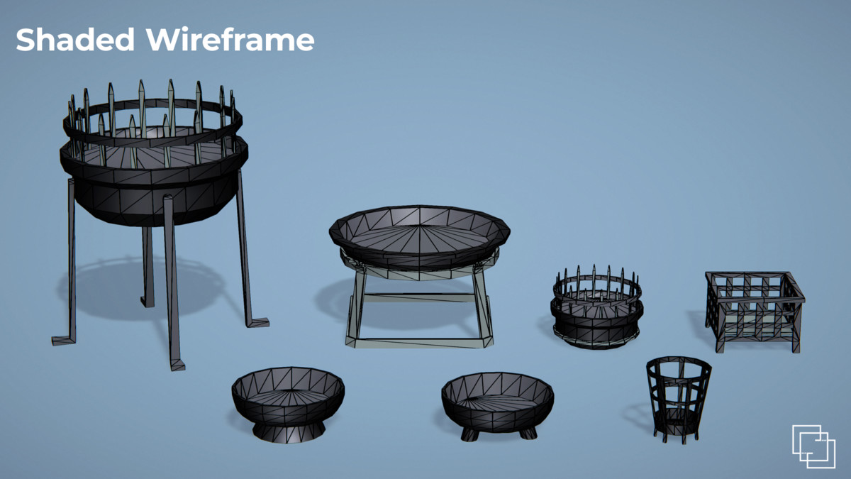 Stylized Fire and Props