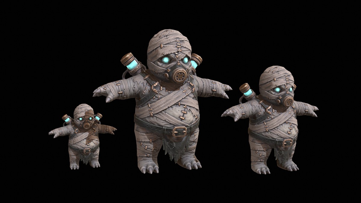 Chibi Necro Fat Zombie