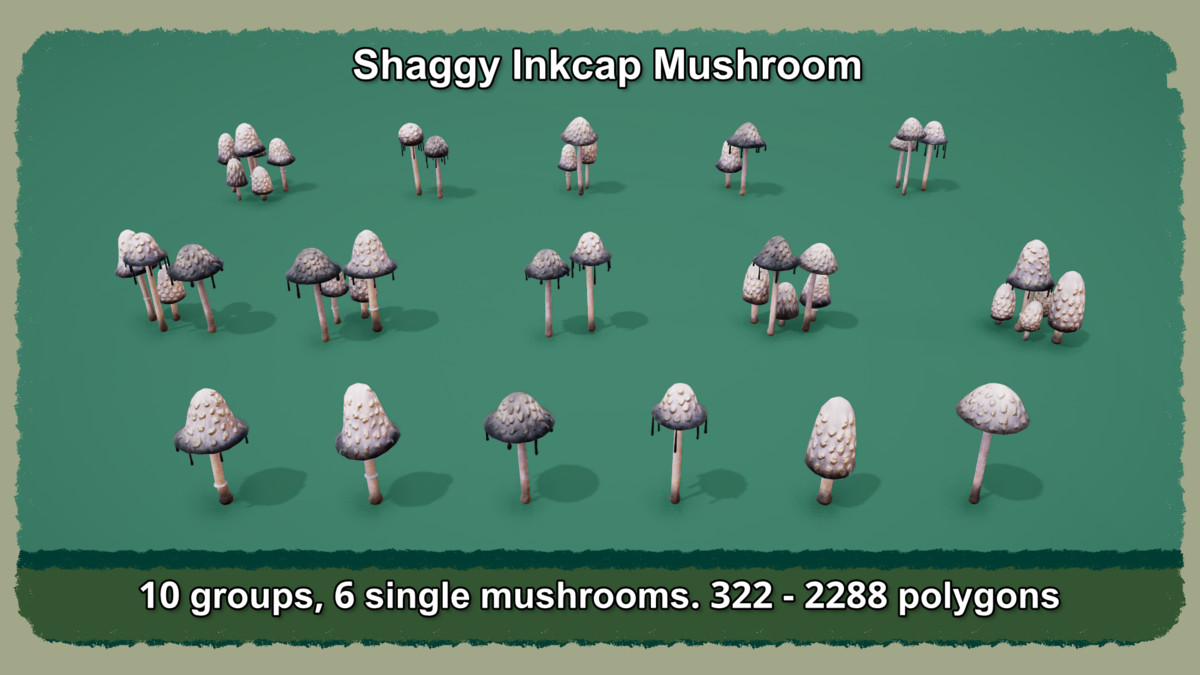 PIDI COSY: Stylized Mushrooms Vol 3