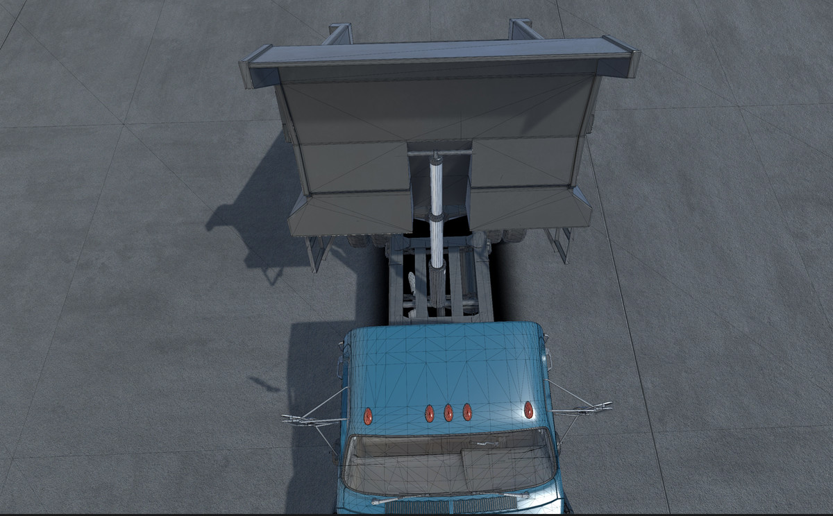 80s generic dump truck