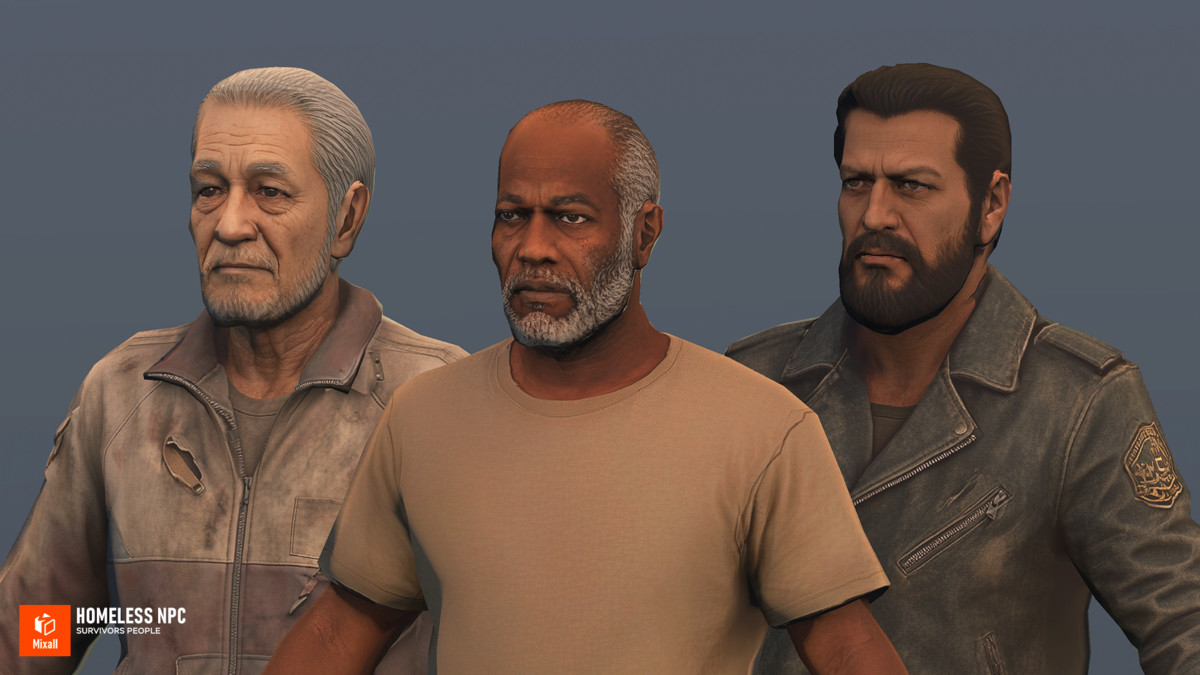 Homeless NPC - survivors people