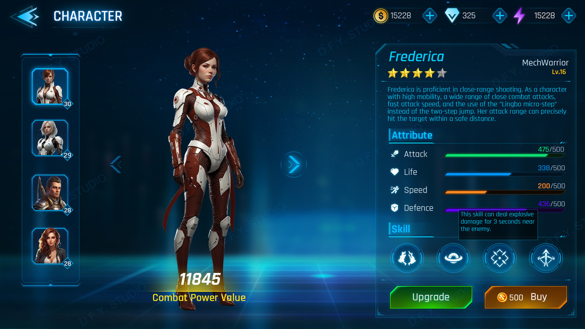 Super Sci-Fi Complete UI Pack(+PSD)
